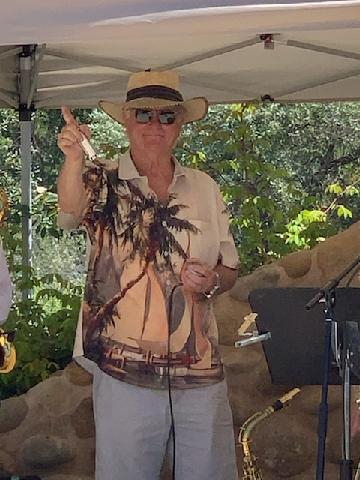 Female drummer with drum kit